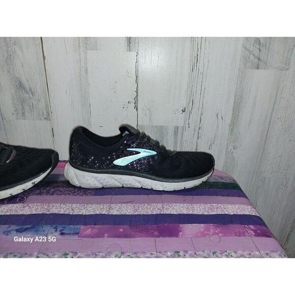 Brooks Glycerin 17 Women's Black Purple Running Shoes Size 10 1202831B097 - Picture 6 of 16